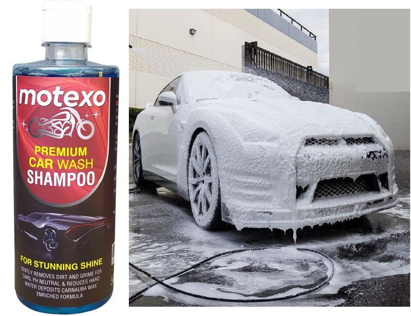 MOTEXO CAR WASHING SHAMPOO Car Washing Liquid  (500 ml)