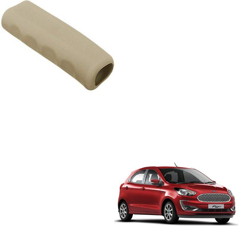 SEMAPHORE Car Handbrake Soft Rubber Cover Beige For Ford Figo Car Handbrake Grip  (Beige)