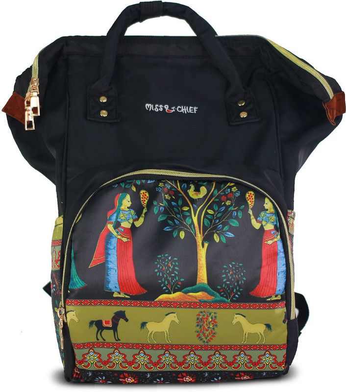 Miss & Chief by Flipkart Super Parent Backpack Diaper Bag  (Multicolor)