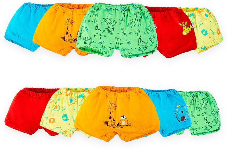 Superbottoms BASIC Super Soft Bloomer|100% Pure Cotton Breathable Super Soft Innerwear|Pack of 10