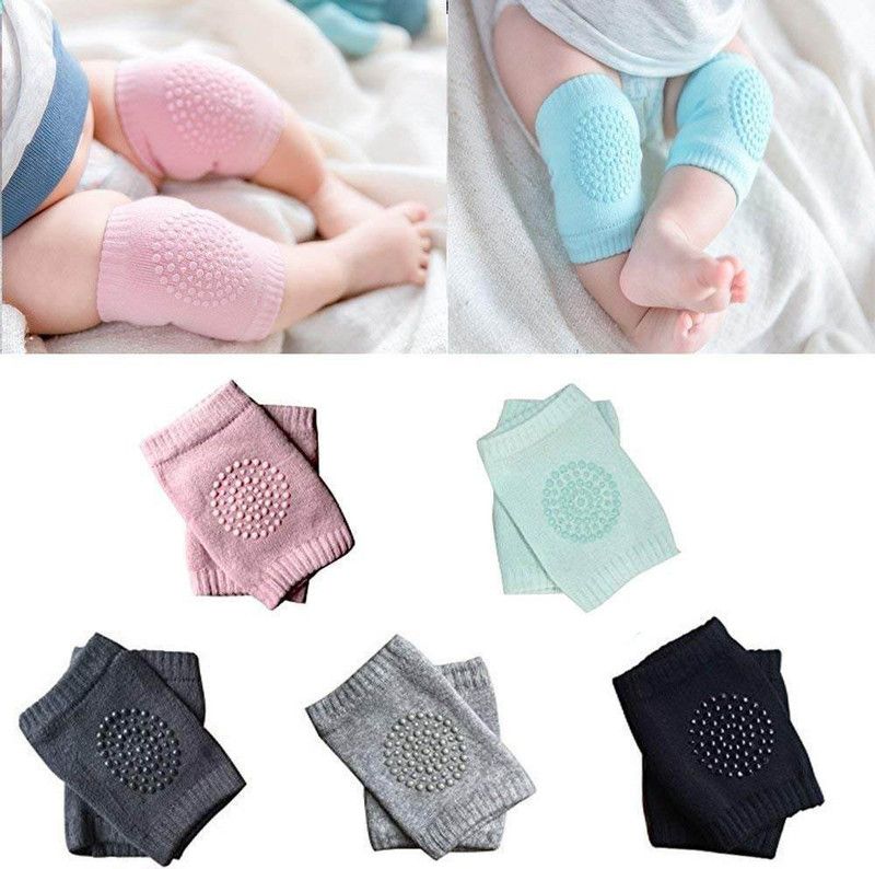 equvia (3 PAIRS) Multicolor Baby Knee Pads  (Knee socks)
