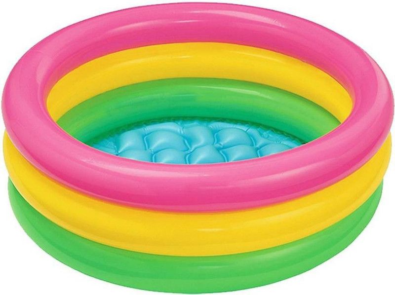 Alafi Best Buy Ring 2 ft Baby Bath Tub Water pool Bath Tub for kids (Multicolor)  (Multicolor)