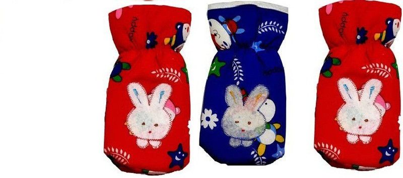 ADRIEL BRINGING JOY New Born Baby Feeding Bottle Cover -250ML - Pack of 3  (Multicolor)