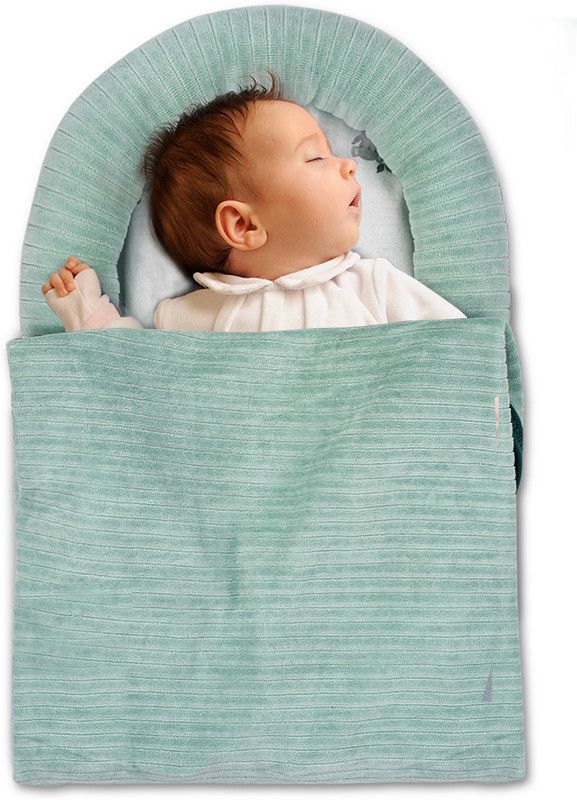 baybee Printed Single Baby Sleep Sack for Mild Winter  (Cotton, Green)