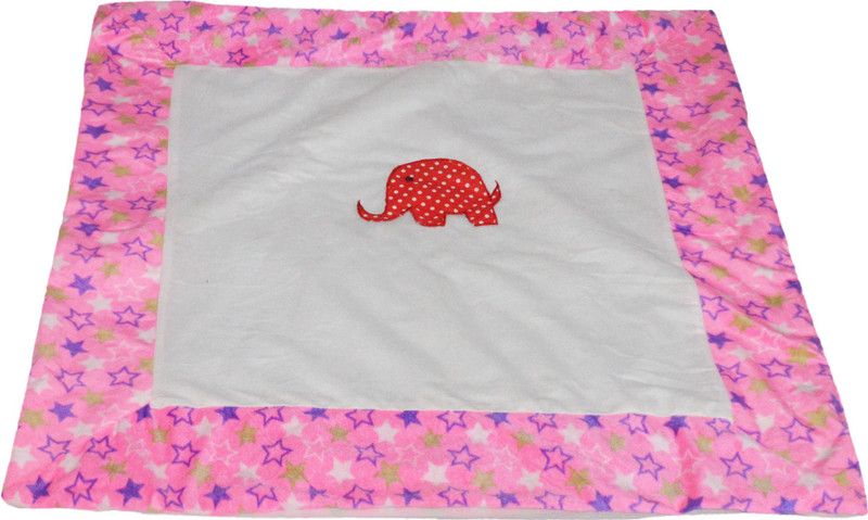 Creative Textiles Cotton Baby Play Mat  (Light red, Medium)