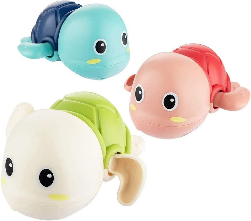 AEXONIZ TOYS Turtles Swimming Bath Toys Floating Wind Up Bathtub or Pool Toys for Toddler Bath Toy  (Multicolor)