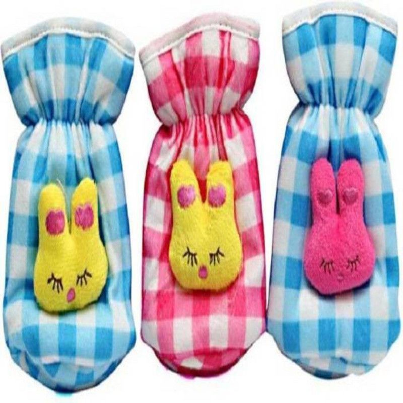 Chote Janab Baby Feeding and Nursing Bottle Cover Cotton  (Multicolor)
