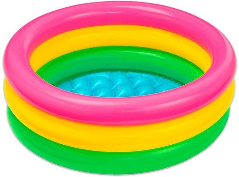 TOP ONE Water Tub Inflatable Pool  (Multicolor)