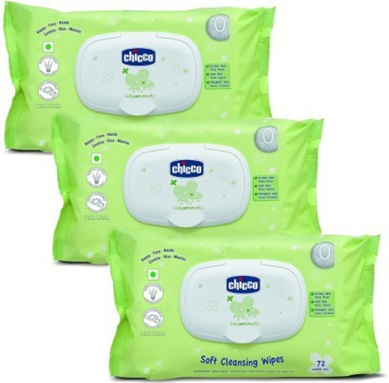 Chicco chiccowipes72*3  (3 Wipes)