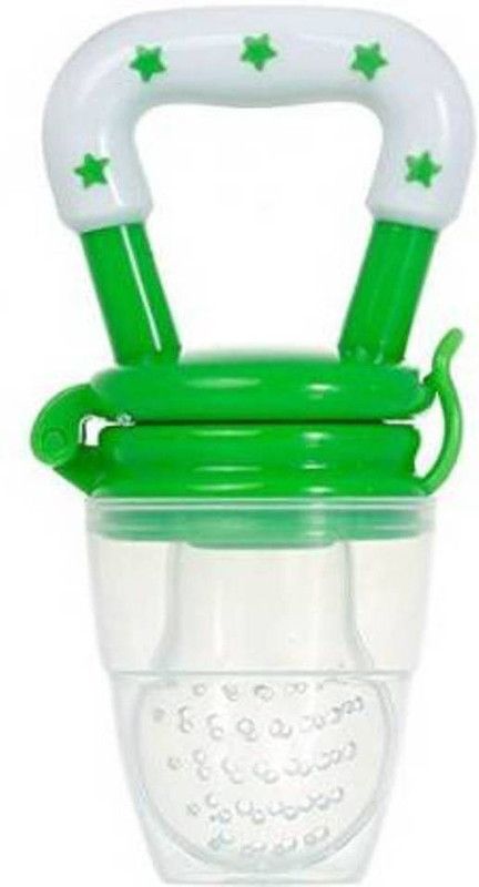 aroraonlinetraders Baby fruit Feeder/BPA Free/Food Feeder/Silicone Food Nibbler Teether and Feeder  (Multicolor)