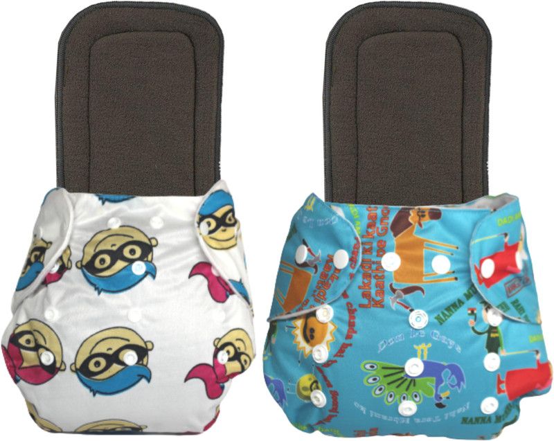 Hokista HK084 Reusable Cloth Diapers,Adjustable Size - XS