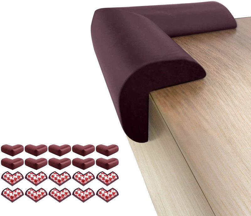 WANQLYN Corner Protector Guards Baby Proofing – Rubber Corner Bumpers (Pack of 20)  (Multicolor)
