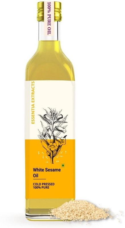 ESSENTIA EXTRACTS Sesame Baby Bath Oil (Body, Hair Massage) | Til ka Tel, 100% Pure & Cold-Pressed  (250 ml)