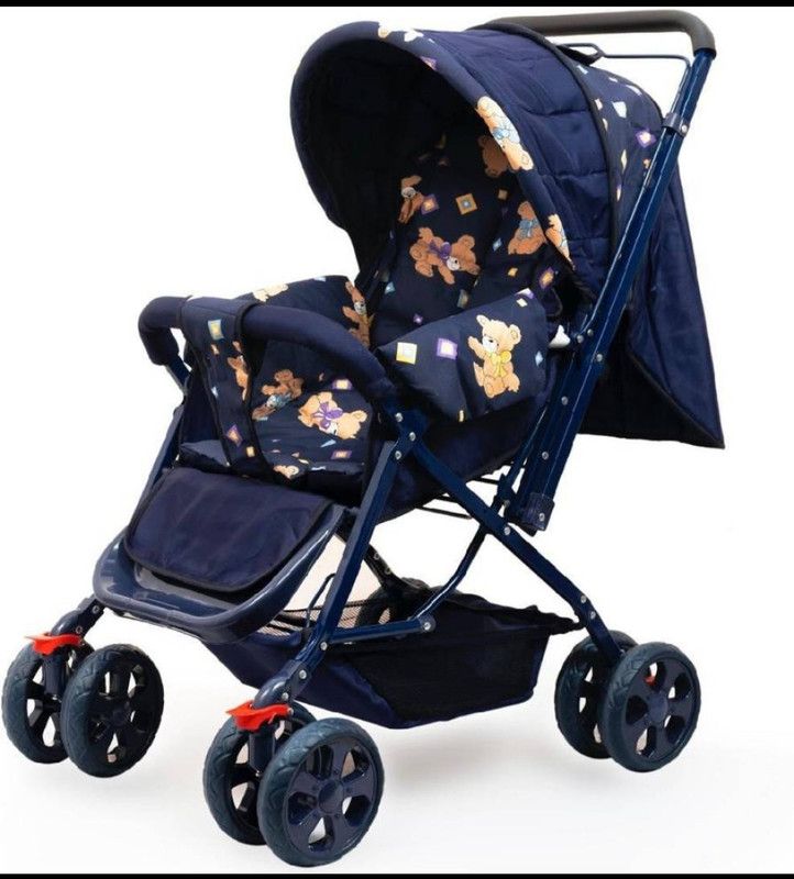 Kartz Kartzteddy Pram  (3, Blue, Multicolor)
