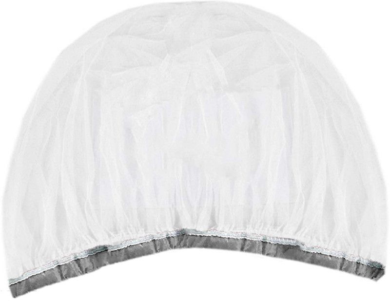 Lifekrafts Nylon Kids Washable Baby Stroller mosquito Net Mosquito Net  (White, Frame Hung)
