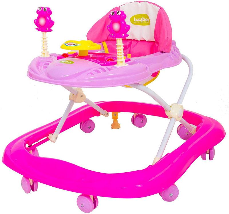 GoodLuck Baybee Musical 2-in-1 Walker  (Pink)