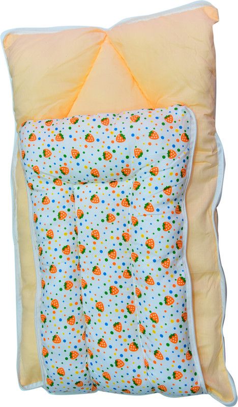 SBW Baby Carry come sleeping bed Cotton Nest Shape  (Fabric, Orange)