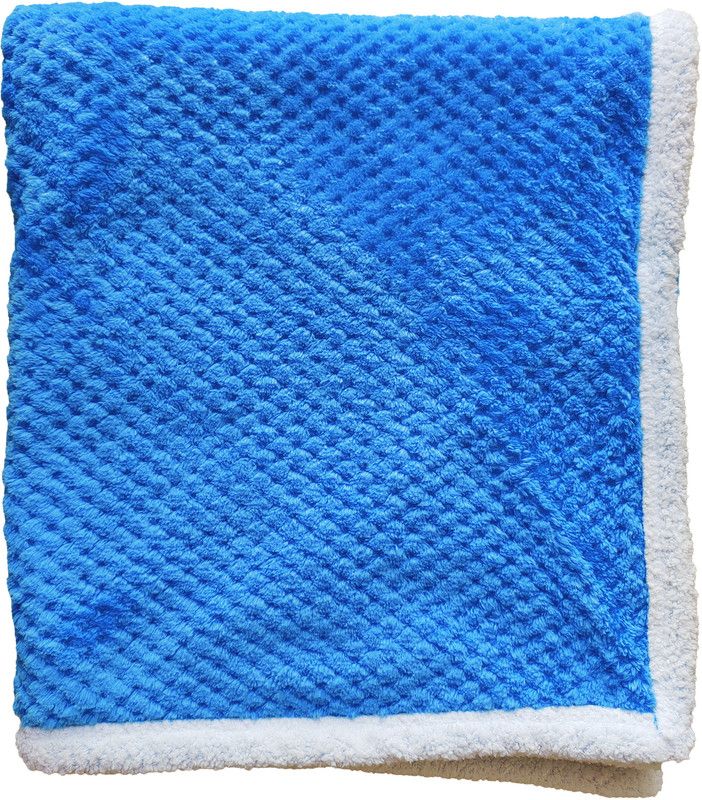 Visata Trenz Solid Single Baby Sleep Sack for AC Room  (Cotton, Light Blue)