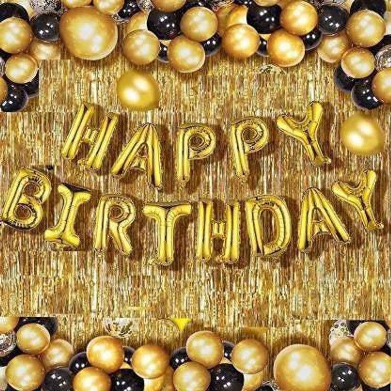 Shmaya Black,golden birthday combo-pack of 45  (Set of 45)