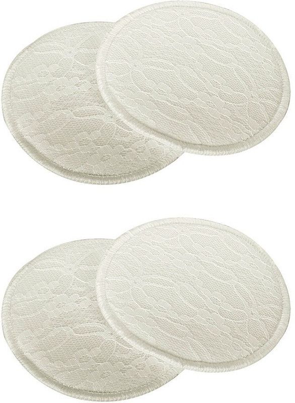 MeeMee Washable Maternity Nursing Breast Pads (4 Pcs)  (4 Pieces)