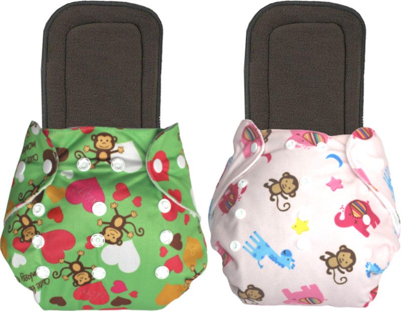 Hokista HK070 Reusable Cloth Diapers,Adjustable Size - XS