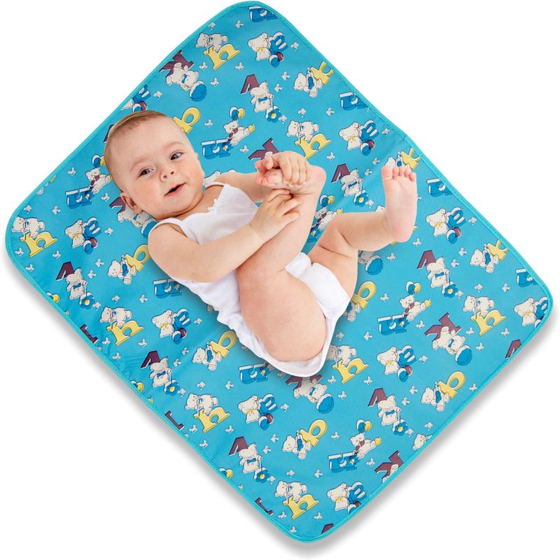 GURU KRIPA BABY PRODUCTS Plastic Baby Sleeping Mat  (Blue, Medium)