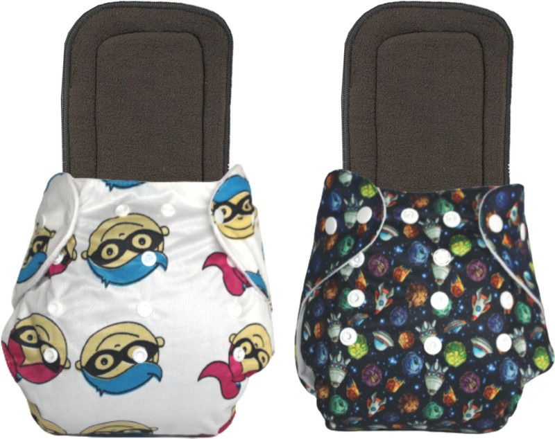 Hokista HK089 Reusable Cloth Diapers,Adjustable Size - XS