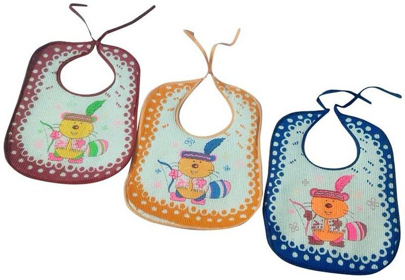 Chinmay Kids KNOT FEEDING BIB  (Multicolours)