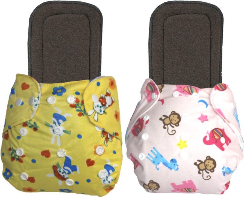 Hokista HK062 Reusable Cloth Diapers,Adjustable Size - XS