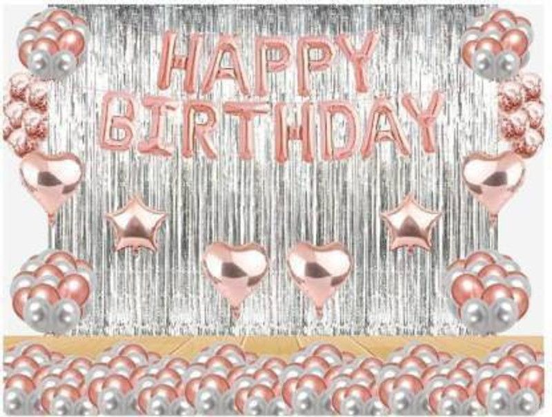 Hemito 120 0Pcs Premium Birthday Decoration Combo  (Set of 120)