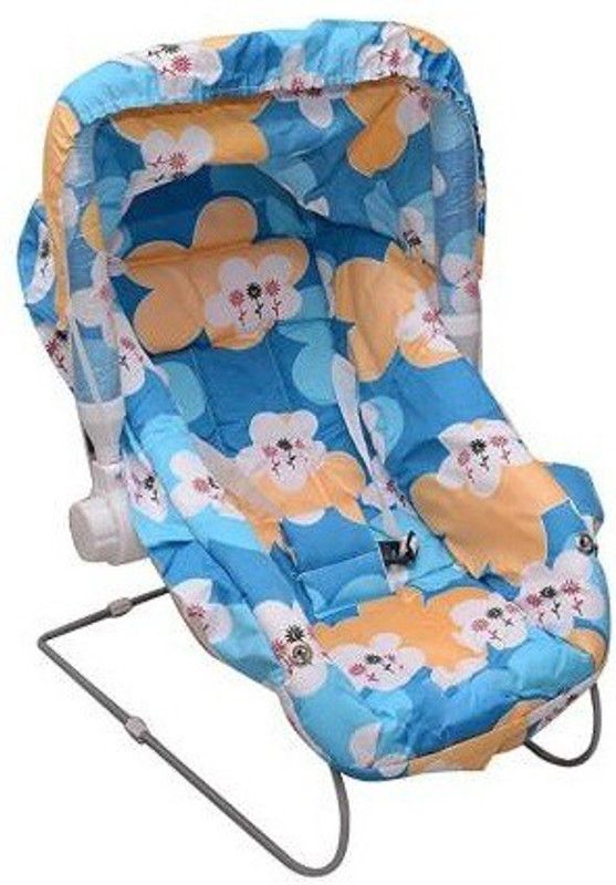 GADGET TREE BP78 IN 1 premium baby feeding swing rocker carry cot cum bouncer with mosquito net rocker and bouncer (pink) Rocker and Bouncer  (Multicolor)