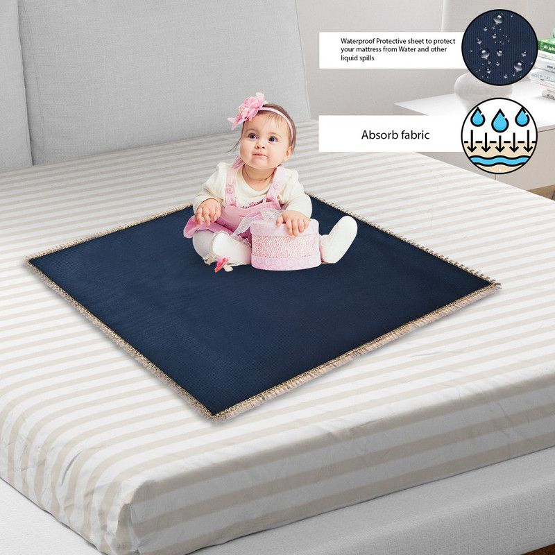 Organiser Villa Cotton Silk Blend Baby Bed Sized Bedding Set  (Multicolor)