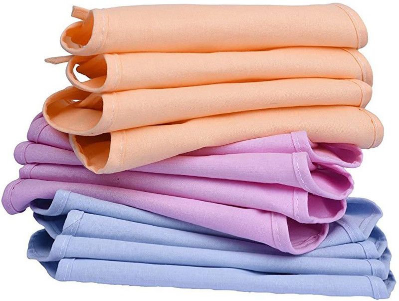 Senkiddpro Soft & light weight nappy/Langot/Cotton cloth diaper for newborn baby/kids(12pc)