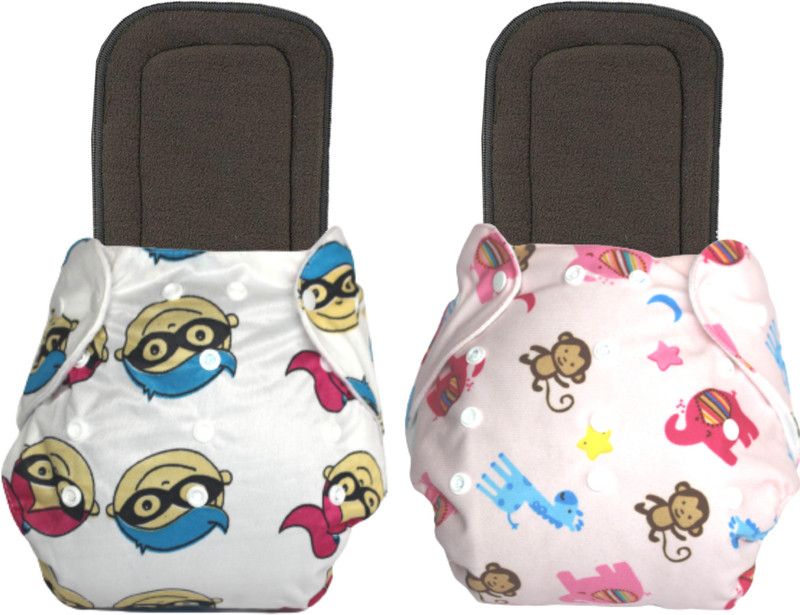 Hokista HK098 Reusable Cloth Diapers,Adjustable Size - XS