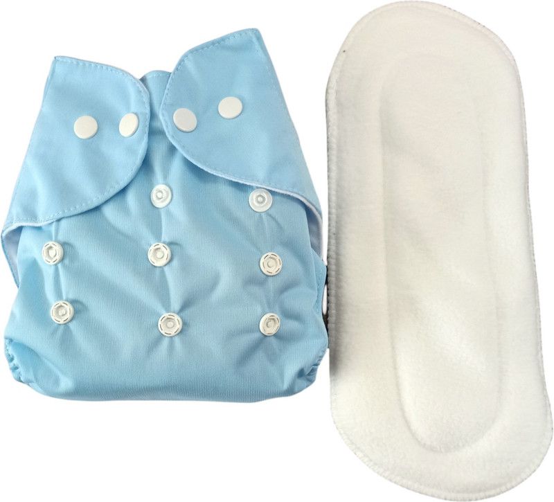RAREGEAR 100% Cloth Diapers for Babies (0 - 3 Years), Reusable, Washable - New Born  (2 Pieces)