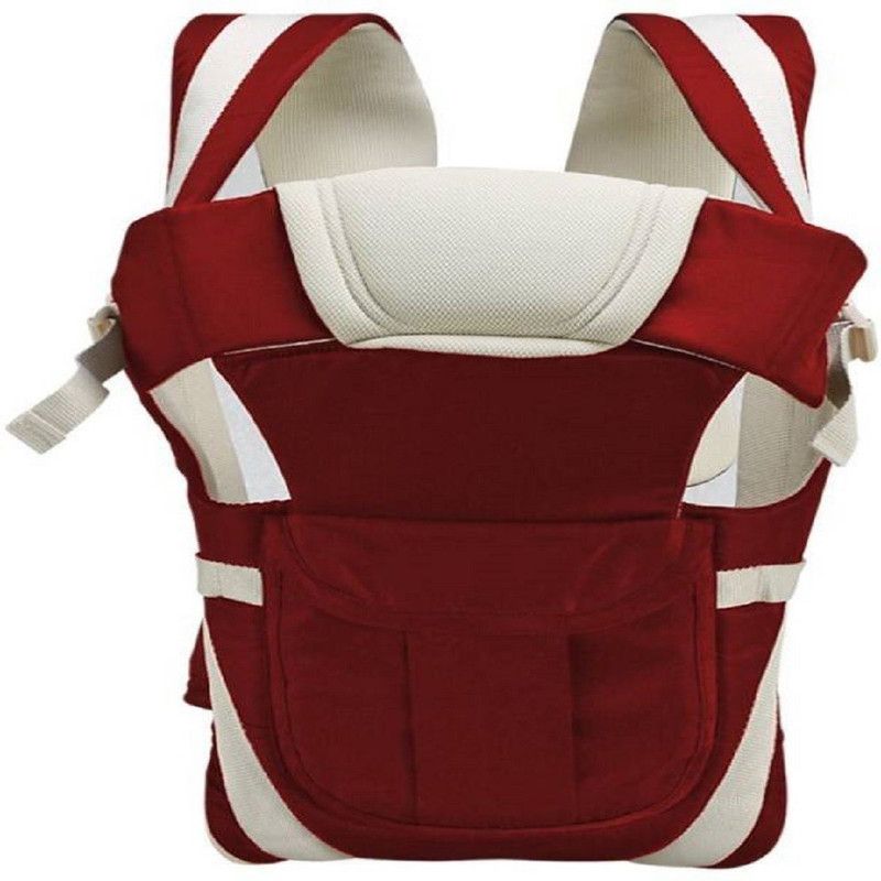 KIDS HUB Baby Carrier with Strong Belt 4 in 1 Baby Carrier  (Pink, Front carry facing out)