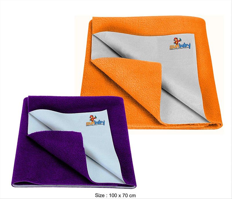 sunbaby SB-045 DRY SHEET MEDIUM Changing Station  (Orange, Maroon)