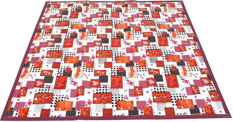 Polyester Baby Bed Protecting Mat  (Multicolor, Free)