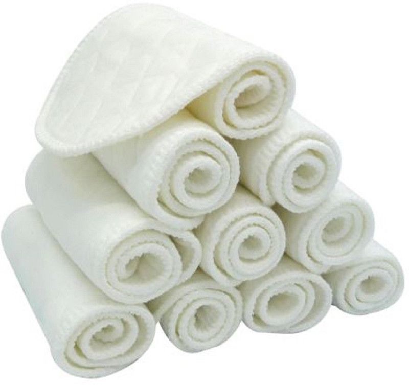 Jingle Kids 3 Layer White Microfiber Nappy Inserts Liners