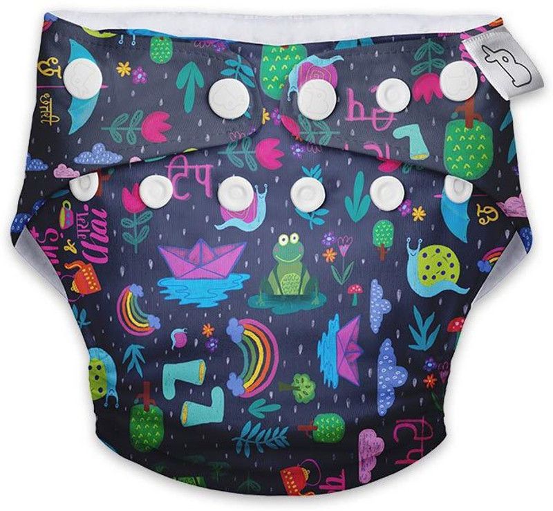 Superbottoms Reusable and Washable Cloth Diapers for babies Freesize UNO RimZim