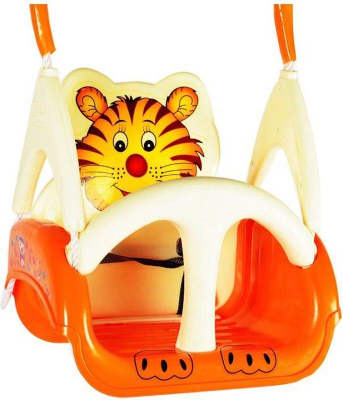 ODELEE ADJUSTABLE MUSICAL SWING Swings  (Orange)
