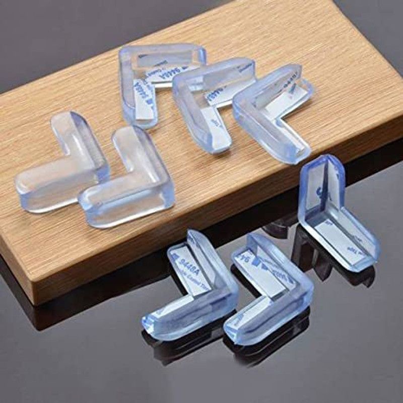 BBD Kitchen Shop Baby Proofing Child Safety Silicon Corner  (Transparent)