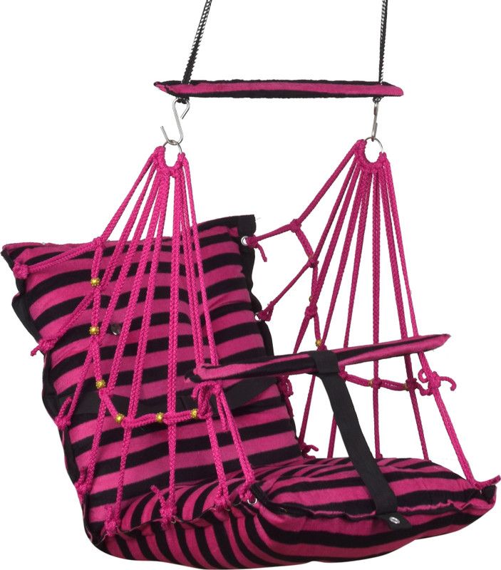 Toytoria Cotton Baby Swing 1 to 6 Year Folding & Washable With Safety Belt baby chair Swings  (Multicolor)
