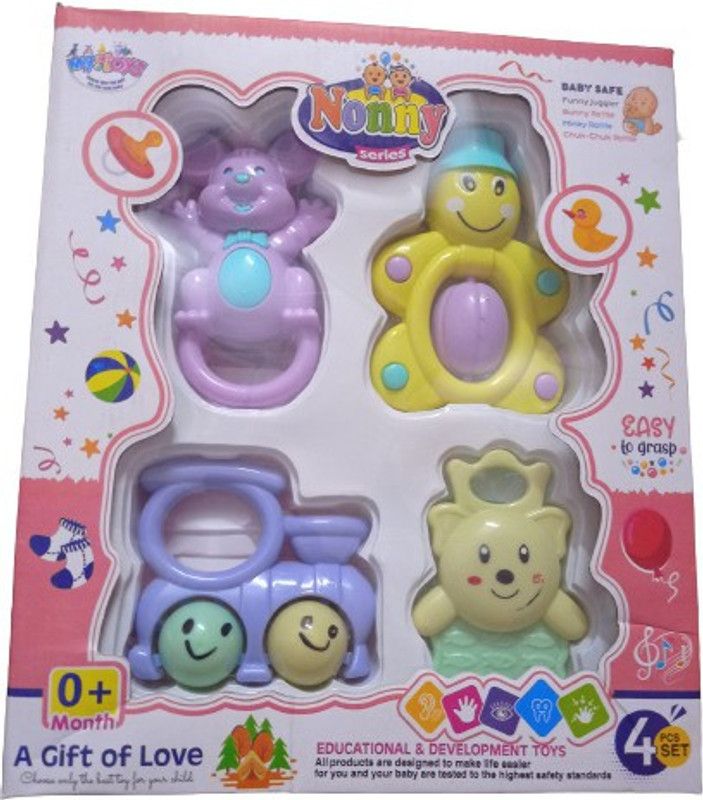 LISHA ENTERPRISES 6 pieces in one pack BABY TOY FOR KIDS VERY BEAUTIFUL PRODUCT  (Set of 1)
