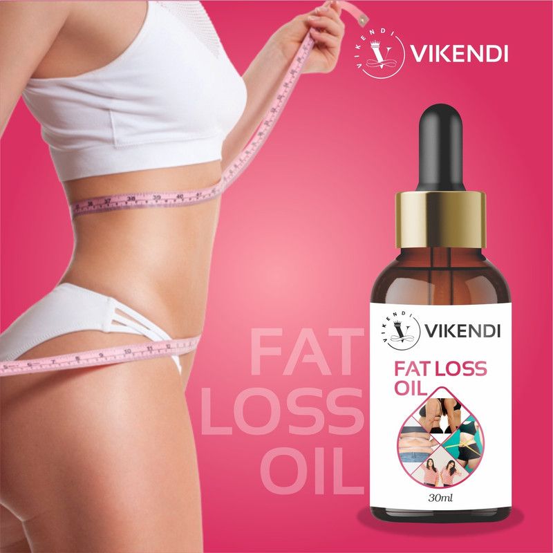 vikendi Fat burning oil for women/belly fat reduce oil/fat burner/slimming oil-(30 ml)  (30 ml)