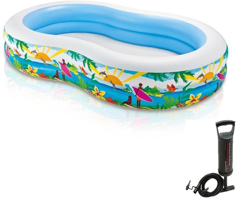 TUSHIKA SWIM CENTRE SEASHORE BATH TUB FOR ALL  (Multicolor)