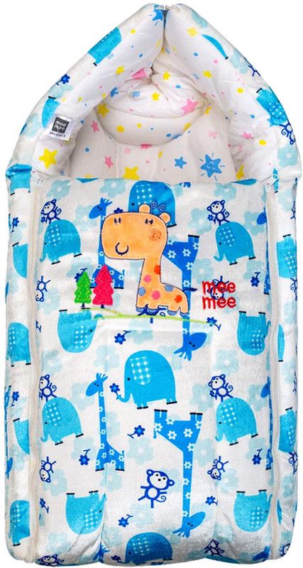 MeeMee Baby Cozy Carry Nest Bag (Blue) Sleeping Bag  (Blue)