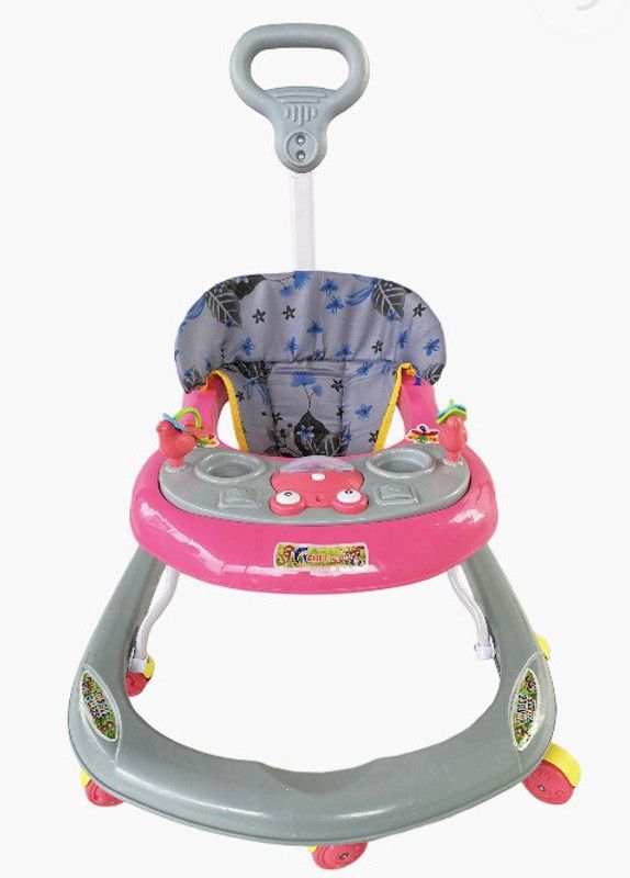 Toby Musical Walker & Rocker With Parent Rod  (Multicolor)