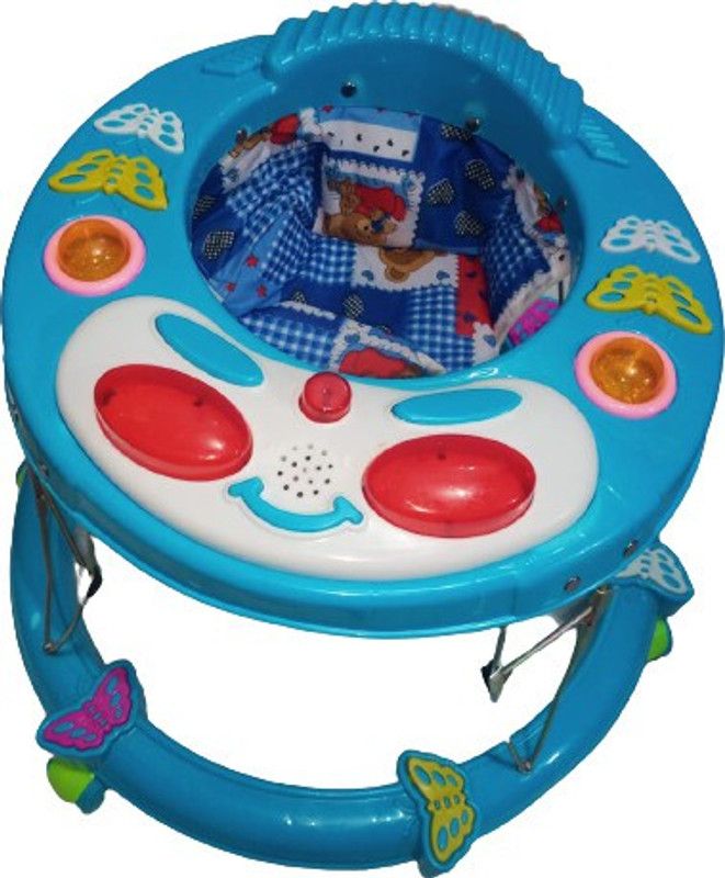 Shiv Shakti Jhoola Musical Activity Walker  (Blue)