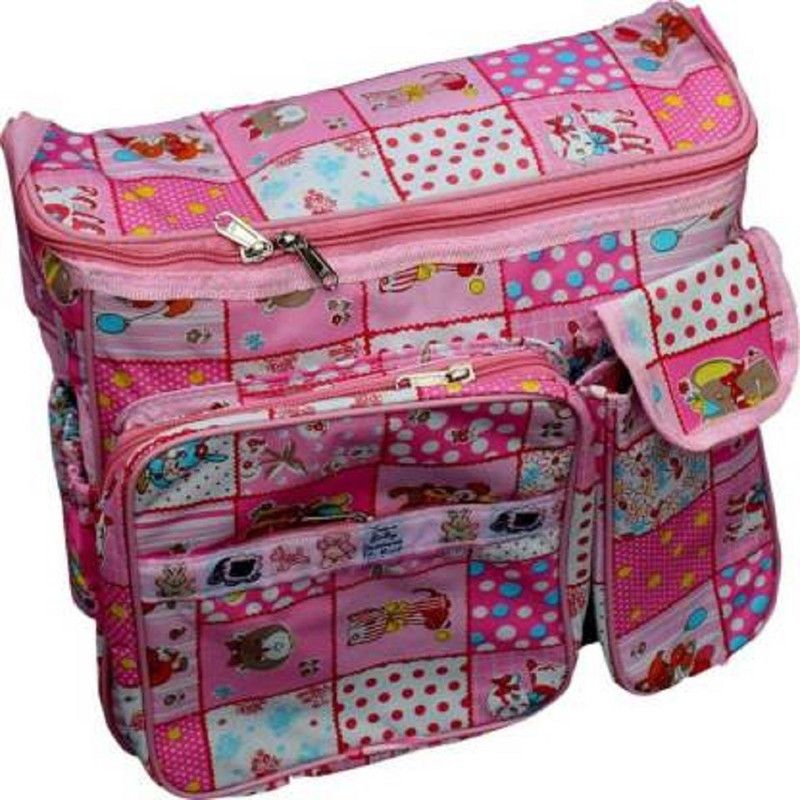 ultimatefashionista Baby Diaper Bag for Mother or Baby Multi Purpous Accessories Bag Diaper Bag (Pink) Diaper Bag  (Pink)